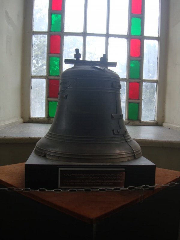 gillett and johnston  - bell - زنگ ساعت گیلت و جانستون -ساختمان شهردری تبریز - گیلت و جانستون 